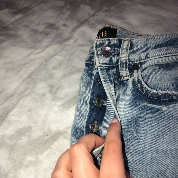 Rails Distressed The Melrose Classic Slim Jeans - Picture 2 of 6